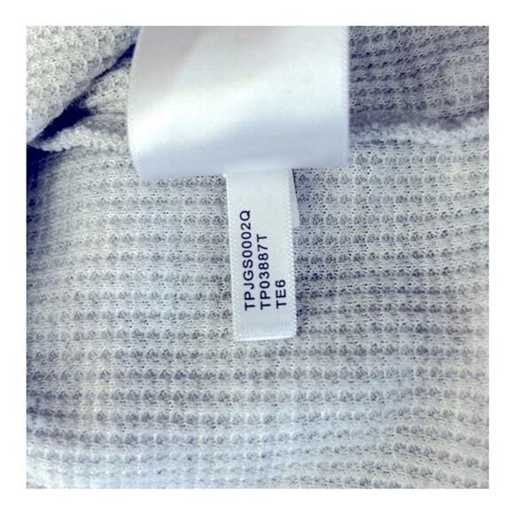 Tommy Hilfiger Sport Crop Quarter-Zip Waffle Knit Pullover Medium - Picture 9 of 11